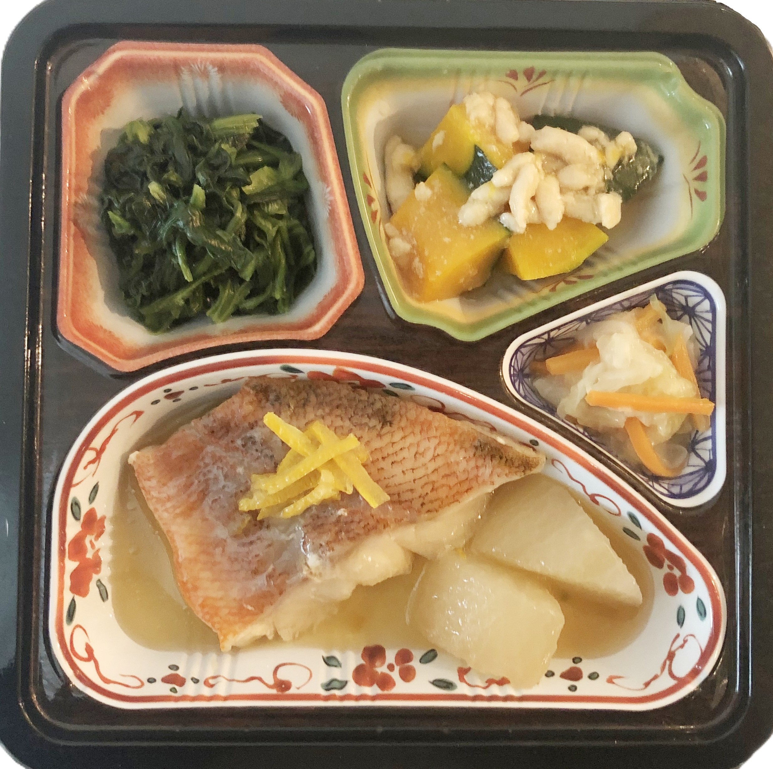 赤魚のゆず香り蒸しセット